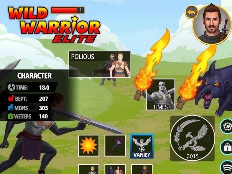 Wild Warrior Elite Gameplay Screenshot