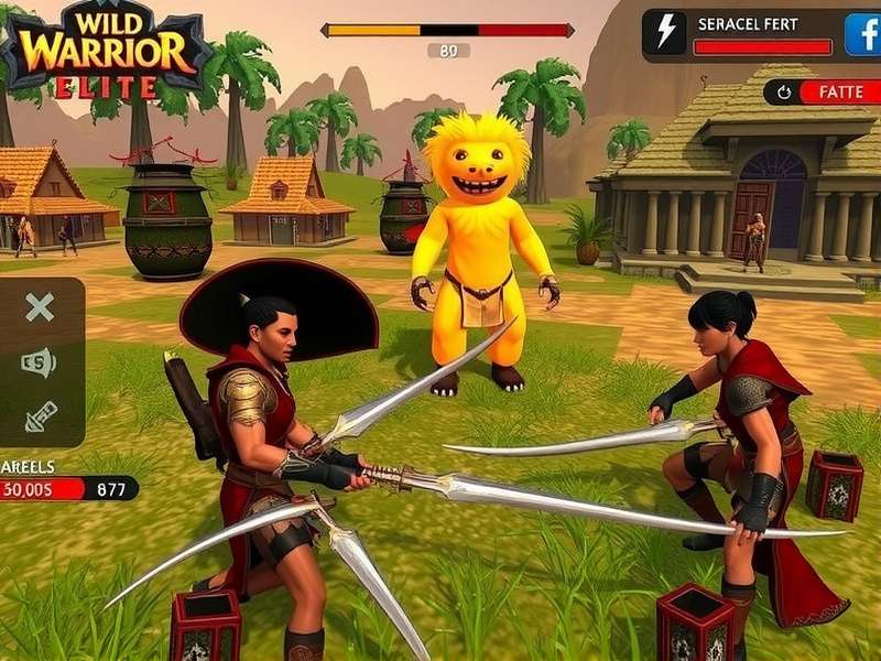 Wild Warrior Elite Battle Scene